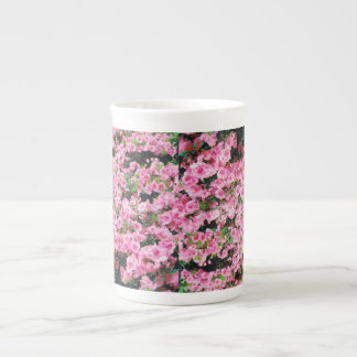 Petite Coffee Cup met Floral Design Porselein Kop