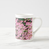 Petite Coffee Cup met Floral Design Porselein Kop (Rechts)