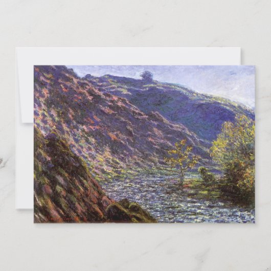Petite Creuse, Zonlicht door Claude Monet (Voorkant)