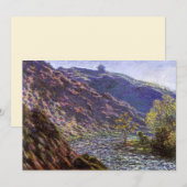 Petite Creuse, Zonlicht door Claude Monet (Voorkant / Achterkant)