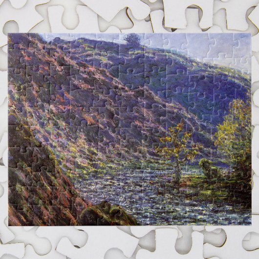 Petite Creuse, Zonlicht door Claude Monet Legpuzzel