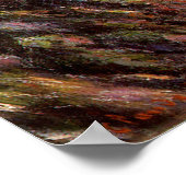 Petite Creuse, Zonlicht door Claude Monet Poster (Hoek)