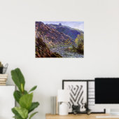 Petite Creuse, Zonlicht door Claude Monet Poster (Thuiskantoor)