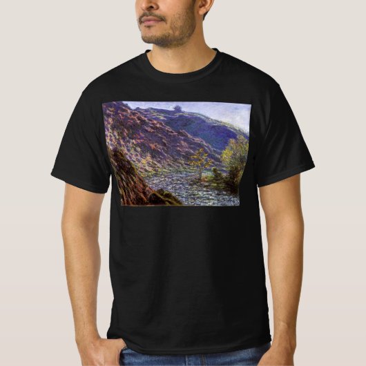 Petite Creuse, Zonlicht door Claude Monet T-shirt (Voorkant)