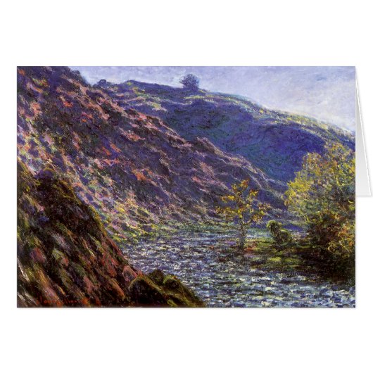 Petite Creuse, zonlicht van Claude Monet (Voorkant Horizontaal)