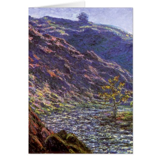 Petite Creuse, zonlicht van Claude Monet (Voorkant)