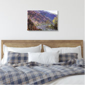 Petite Creuse, zonlicht van Claude Monet Canvas Afdruk (Insitu (Slaapkamer))