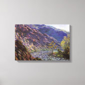 Petite Creuse, zonlicht van Claude Monet Canvas Afdruk (Voorkant)