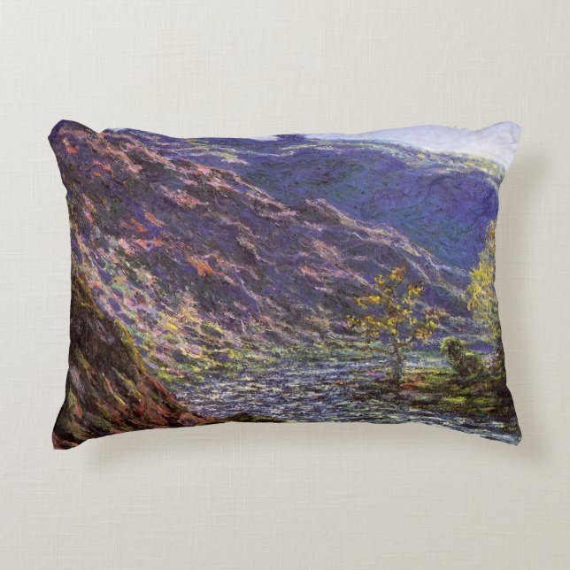 Petite Creuse, zonlicht van Claude Monet Decoratief Kussen (Voorkant)