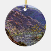 Petite Creuse, zonlicht van Claude Monet Keramisch Ornament (Voorkant)