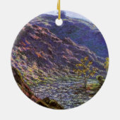 Petite Creuse, zonlicht van Claude Monet Keramisch Ornament (Achterkant)
