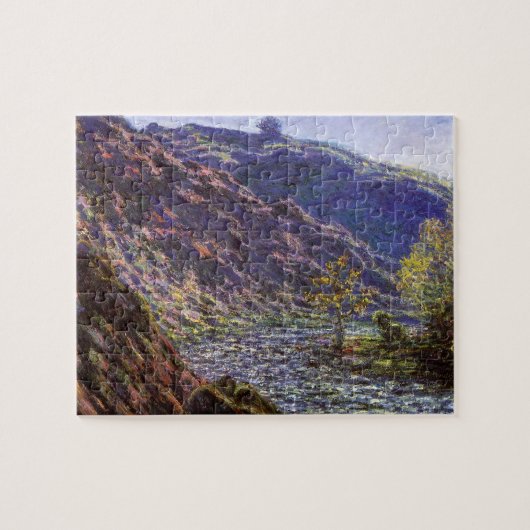 Petite Creuse, zonlicht van Claude Monet Legpuzzel (Horizontaal)
