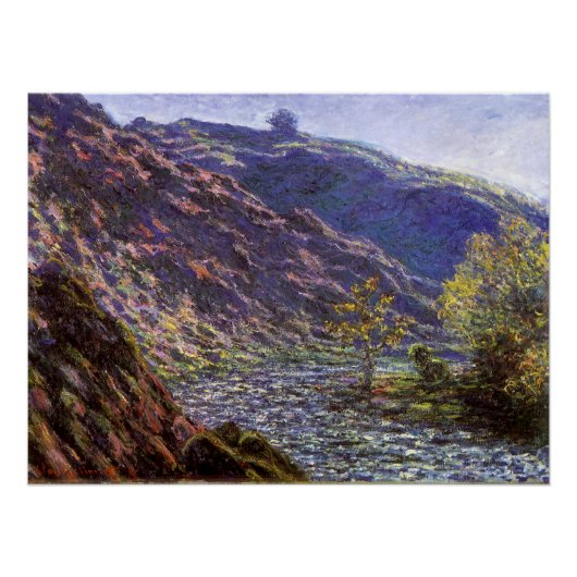 Petite Creuse, zonlicht van Claude Monet Perfect Poster (Voorkant)