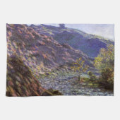 Petite Creuse, zonlicht van Claude Monet Theedoek (Horizontaal)