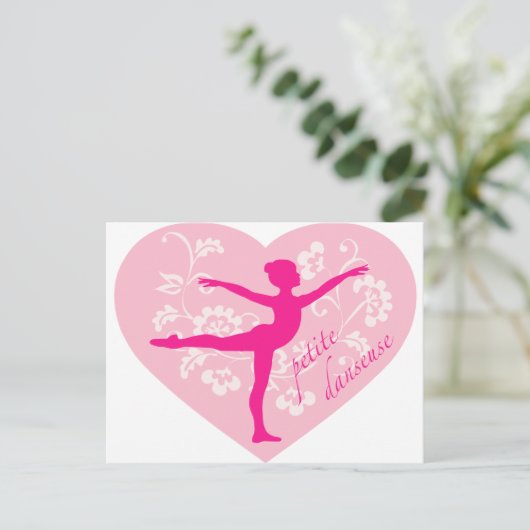 Petite Danseuse Briefkaart (Staand voorkant)