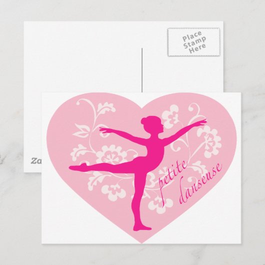 Petite Danseuse Briefkaart (Voorkant / Achterkant)