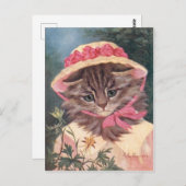 Petite fille briefkaart (Voorkant / Achterkant)