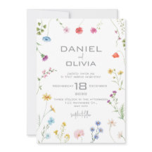 Petite Floral Patroon Wedding