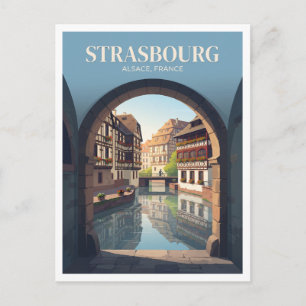 Petite France, Strasbourg Aandenken Briefkaart