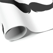 Petite Handlebar Mustache Cadeaupapier (Rol Hoek)