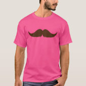  Petite Handlebar Mustache T-shirt (Voorkant)