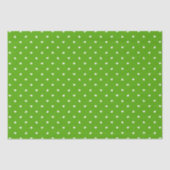 Petite Hearts over Bright Green Tissuepapier (Voorkant)