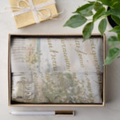 Petite Maison de Plage French Script Decoupage Tissuepapier (Geschenk)