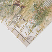 Petite Maison de Plage French Script Decoupage Tissuepapier (Detail)