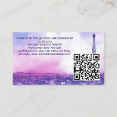 Petite Online Reply Request Amour Éternel  Informatiekaartje (Achterkant)