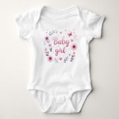 Petite Petals - Baby Meisje Romper (Voorkant)