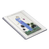 Petite robe de jardin van Charles Martin Notitieboek (Rechterzijde)