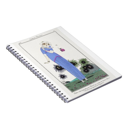 Petite robe de jardin van Charles Martin Notitieboek (Rechterzijde)