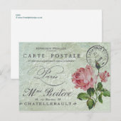 Petite Roos Confection Briefkaart (Voorkant / Achterkant)