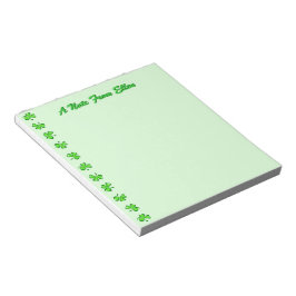 Petite Shamrocks Notitieblok