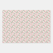 Petite vakantiebloemen - inpakpapier vellen (Voorkant 3)