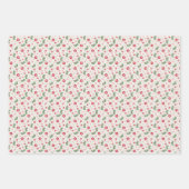 Petite vakantiebloemen - inpakpapier vellen (Voorkant 2)