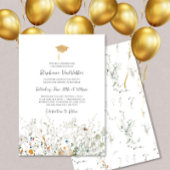 Petite Wildflower Afstuderen Celebration Kaart