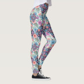 Petites fleurs bleues leggings (Rechts)