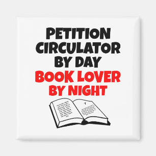 Petitie Circulator Boek Lover Magneet