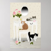 PetitRose "Kittens Beauty Salon" , Poster (Voorkant)