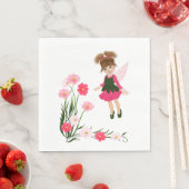 PetitRose "Little Flower Fairy" , Papieren servett Servetten (Insitu)