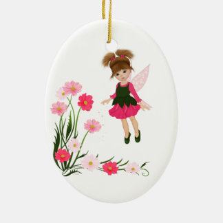 PetitRose "Little Flower Fairy" , sieraar Keramisch Ornament