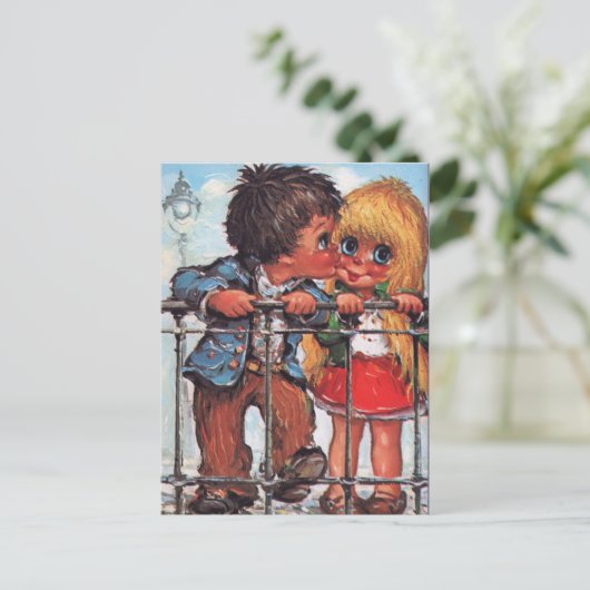 Petits Poulbots à Paris Briefkaart