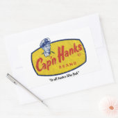 Pet'n merk rechthoekige sticker (Envelop)