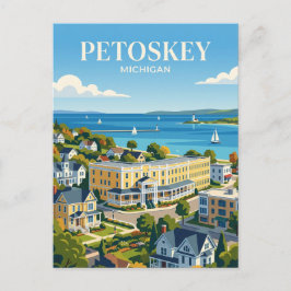 Petoskey Michigan Briefkaart