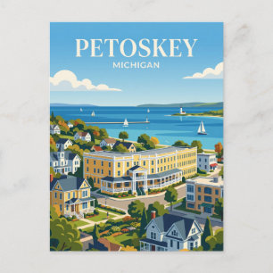 Petoskey Michigan Briefkaart