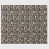 Petoskey Stone Abstract Cadeaupapier (Vlak)