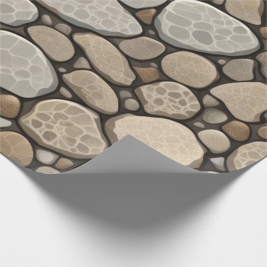 Petoskey Stone Abstract Cadeaupapier (Hoek)