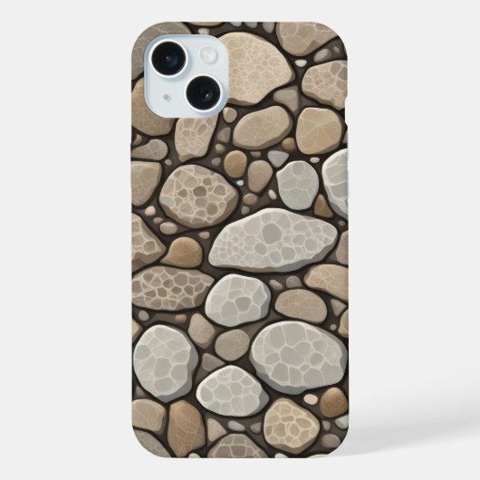 Petoskey Stone Abstract iPhone Hoesje (Achterkant)