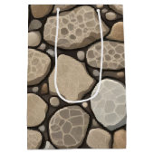 Petoskey Stone Abstract Medium Cadeauzakje (Achterkant)